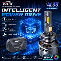 Lampu Depan LED DGLS High Power 400W 40000W AL38 9005 9006 9012 H1 H4 H7 H11 Bohlam Lampu Depan LED HB3 HB4 untuk Mobil
