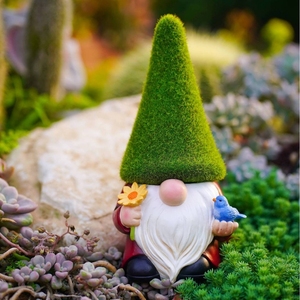 [Offerta Speciale] Statuette Decorative da Giardino in Resina: Goblin, Nano, Statuetta Piccola, Barbanera, Ornamenti per Esterni - Product Image 2