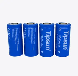 Factory Outlet baterai Lithium 3.2v 32650 6000mah 32700 Lifepo4 3C untuk produk energi surya
