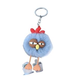 Nouveau porte-clés en peluche mignon de poussin qui fait la moue, pendentif pour sac, voiture, petit cadeau créatif, pendentif pour sac, porte-clés - Product Image 5