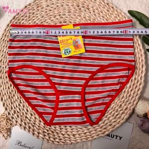 218 #   Slip da Donna Elasticizzati Morbidi Taglie Forti Traspiranti Sexy a Vita Alta in Cotone Spandex con Logo - Product Image 5