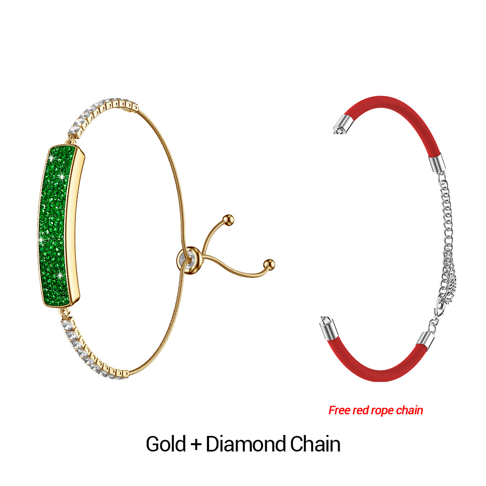 Chaîne en or et diamants