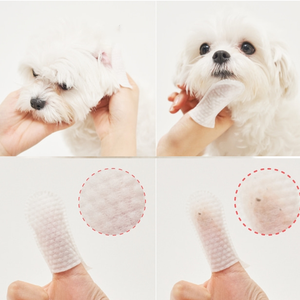 Hond Kat Hond Traanvlek Verwijderaar Huisdier Schoonmaak Doekjes Vingerkussentjes Voor Schone Hond Oog Doekjes Huisdier Benodigdheden - Product Image 3