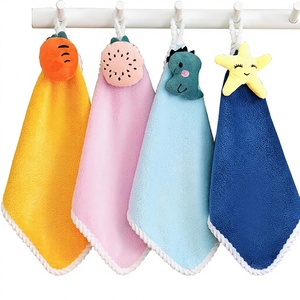 <span class=keywords><strong>Serviette</strong></span> <span class=keywords><strong>de</strong></span> <span class=keywords><strong>toilette</strong></span> en polaire corail 30 cm à séchage rapide, forte absorption d'eau, imprimé animal, ensemble <span class=keywords><strong>de</strong></span> serviettes durables <span class=keywords><strong>de</strong></span> couleur unie pour enfant - Product Image 1