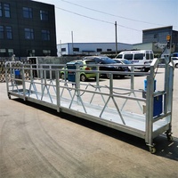 Plataforma Colgante Galvanizada ZLP800 con Capacidad de 800 kg para Fachadas de Edificios
