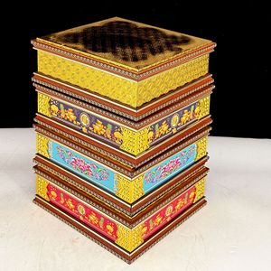 Ciotola del Tesoro in Stile Cinese, Barile Dorato, Salvadanaio in Stile Cinese, Decorazione Portafortuna, Ornamenti per Vetrinetta Vini in Resina - Product Image 4