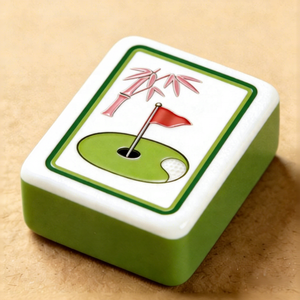 Fichas de Mahjong Americanas de Acrílico Verde con Diseño Temático de Golf, Personalizadas con Logotipo, de Lujo, para Deportes al Aire Libre y Entretenimiento - Product Image 4
