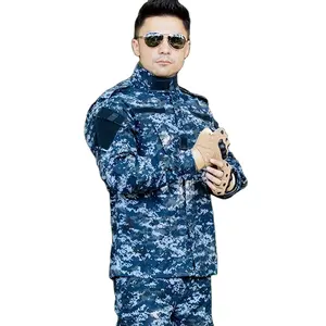 Acu Gevechtsuniform Digitale Camouflage Set Oem Lange Logo Stijl Tactisch Uniform Vest Speciale Troepen