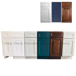 Hot-selling Modular Modern Shaker Style Solid Wood Kitchen Cabinets