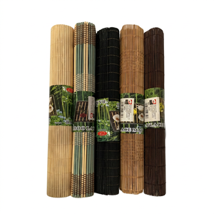 Unit of 30pcs 30*45cm Bamboo Rectangular <b>Placemats</b> Natural and Eco-Friendly Oriental Style <b>Table</b> Accessories Made in China - Product Image 1