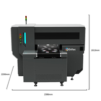 Imprimante UV à positionnement visuel Giftec, imprimante à bande transporteuse pour aliments, imprimante UV à bande transporteuse avec caméra CCD, machine d'impression UV pour cartes de visite
