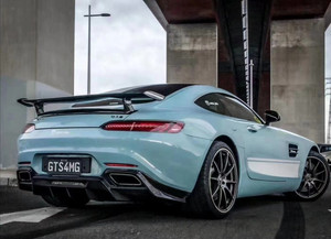 สปอยเลอร์กันชนหน้าแบบ PD รุ่นใหม่ที่ได้รับการอัพเกรดสำหรับ Mercedes-Benz AMG GT/GTS ชุดแต่งคาร์บอนไฟเบอร์แห้ง - Product Image 5