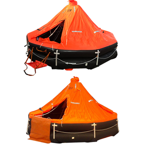 Zattere <span class=keywords><strong>di</strong></span> <span class=keywords><strong>Salvataggio</strong></span> Gonfiabili Davit per 12, 15, 16, 20, 25, 30, 35 Persone, <span class=keywords><strong>Zattera</strong></span> Sollevabile Utilizzabile per 10-15 Anni - Product Image 1