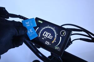 Vélo électrique urbain à double moteur 1500W (750W*2) avec pneus larges de 20 pouces, suspension souple, siège long et repose-pieds <span class=keywords><strong>pour</strong></span> <span class=keywords><strong>deux</strong></span> <span class=keywords><strong>personnes</strong></span> - Product Image 4