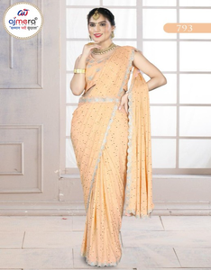 Sarees Étnicos al por Mayor, Listos para Usar, con Protección Solar y Secado Rápido, Diseños Elegantes para Todas las Temporadas y Fiestas - Product Image 4