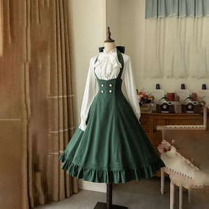 Vestido de princesa medieval victoriana JSK Liquidación Lolita vestido LO TUTU Skater vestido Cosplay para niña Mujer - Product Image 5