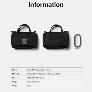 Mini Portamonete Multifunzione per <span class=keywords><strong>AirPods</strong></span> Pro, Portafoglio per Auricolari, Piccola Borsa Porta Carte, Pochette Quotidiana con Chiusura a Cerniera - Product Image 2