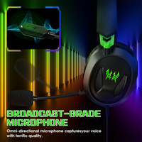 Kotion Headset Gaming g3100, headphone Gaming Stereo Bass On-ear & Over-ear dengan mikrofon