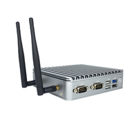 Ordinateur industriel embarqué 4com X86 Intel Mini PC 2 ports Ethernet Intel Celeron J1900/N2930 4 Go/8 Go de RAM 1 MSATA 1 SATA USB3.0