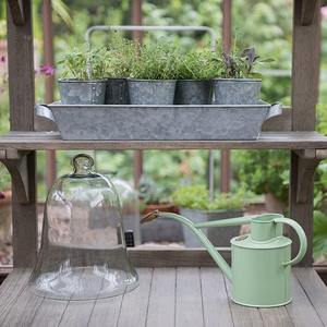 Maceta Rectangular galvanizada hecha a mano, maceta decorativa para el hogar, jardín, fiesta, suelo, uso, forma de diseño - Product Image 2