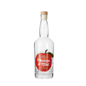 Botella de Vidrio Transparente Blanca de 750 ml para Licor, <span class=keywords><strong>Aperitivo</strong></span> o Vino, con Cuello de Barra de 18.5 mm, Venta al por Mayor en China - Product Image 4