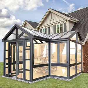 Mayroom — <span class=keywords><strong>Kit</strong></span> de boîtier de Patio <span class=keywords><strong>en</strong></span> Aluminium, protège yeux de verre, verde hexagone, Commercial - Product Image 5