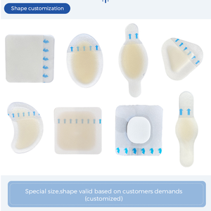 Band-shaped Heel Plasters Professional Medical Skin Tone Hydrocolloid Wound <strong>Dressing</strong> Journey Care FL-04 69x28mm for Wound Care - Product Image 6
