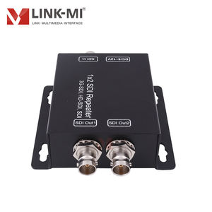 Divisor profesional de 1x4 3G-SDI, extracción de Audio, transmisión de 120m para señal <span class=keywords><strong>HD</strong></span>/3G-SDI, construcción de Metal - Product Image 3