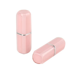 Tubo de lápiz <span class=keywords><strong>labial</strong></span> rosa cuadrado de gama alta para damas Capacidad de 3G con logotipo de serigrafía para brillo de labios Uso de corrector de bálsamo <span class=keywords><strong>labial</strong></span> - Product Image 2