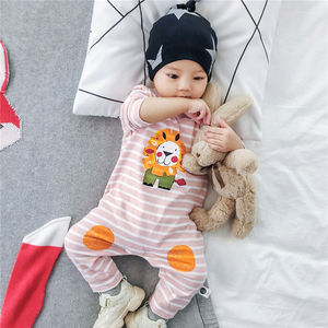 Vêtements pour enfants en gros en ligne : Ensembles mode pour garçons, barboteuses à capuche pour bébés (motif poulet) - Product Image 3