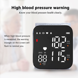 화안 최신 디자인 LED 디스플레이 고급형 손목 혈압계 - Product Image 3