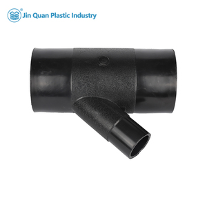 HDPE pe100 bề mặt nhẵn <span class=keywords><strong>45</strong></span> độ <span class=keywords><strong>Y</strong></span> chi nhánh bên TEE giảm TEE phụ kiện đường ống nước Ống - Product Image 5