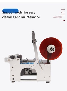 MT-50 bán tự động chai labeler dễ dàng hoạt động nhãn hiệu máy dán nhãn cho các doanh nghiệp nhỏ điện cho mỹ phẩm thực phẩm giấy - Product Image 4