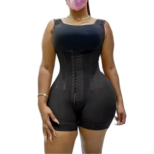 Women's Bodysuit Body Shaper XL to XXXL Waist Trainer Corset Button Decoration Slimming <b>Butt</b> Lifter Modeling Corset - Product Image 1