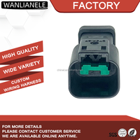 Conector de Cable Eléctrico de 2 Pines, Conector Impermeable para Automóvil DT06-2S-CE05