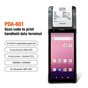 オールインワンハンドヘルドNFCターミナルオクタコアMTK <span class=keywords><strong>Android</strong></span> <span class=keywords><strong>PDA</strong></span> 58mm内蔵サーマルプリンター倉庫ラベル印刷用 - Product Image 4