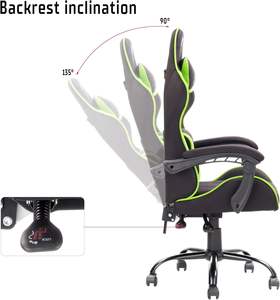 Livraison gratuite OEM Silla Gamer meilleur bureau chaise de jeu confortable tissu enduit robuste <span class=keywords><strong>fauteuil</strong></span> d'<span class=keywords><strong>ordinateur</strong></span> - Product Image 4