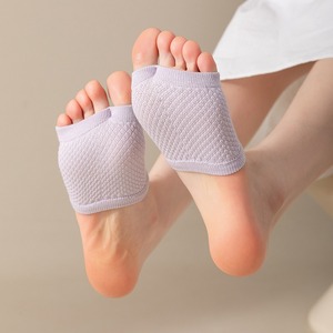 Factory Price <strong>Half</strong> Palm Slipper Toeless Invisible Foot Protectors Heel-less Split-toe <strong>Insoles</strong> Split-toe Foot Pads - Product Image 5