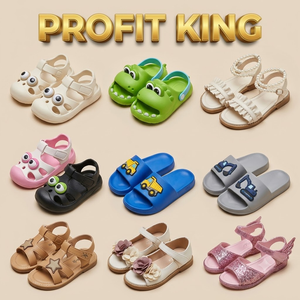 Sandales pour enfants sans marque, lot de stock, styles variés, chaussures pour enfants, vente en gros, en balles, déstockage, expédition immédiate, origine CN/GUA, modèle - Product Image 5