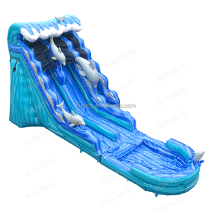 Wholesale Price 25ft Inflatable <strong>Slides</strong> Double Waterslide Inflatable <strong>Pool</strong> <strong>Slide</strong> Water <strong>Slide</strong> for Rental - Product Image 3