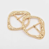Boucle personnalisée à la mode Plaque de marque Boucle de vêtement 42mm Accessoires d'habillement en alliage de zinc
