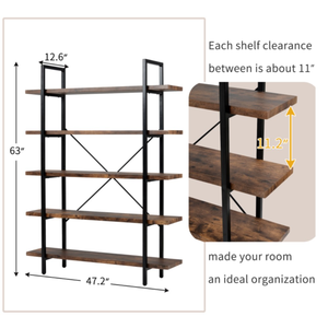 Odern-funda protectora <span class=keywords><strong>de</strong></span> 5 niveles para ordenador <span class=keywords><strong>de</strong></span> escritorio, estantería decorativa <span class=keywords><strong>de</strong></span> madera <span class=keywords><strong>de</strong></span> alta calidad - Product Image 6