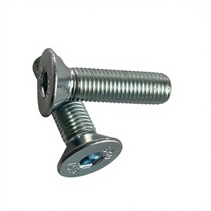 Zeskantbout met platte kop, DIN-norm, machinebout met platte kop, verzinkt, cilinderkopbouten - Product Image 2