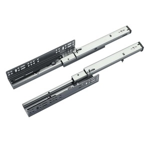 Có thể điều chỉnh dưới đáy kính thiên văn đường sắt Runner với xử lý đầy đủ Extention undermounted Ngăn kéo trượt Hidden Kính thiên văn đường ray - Product Image 6