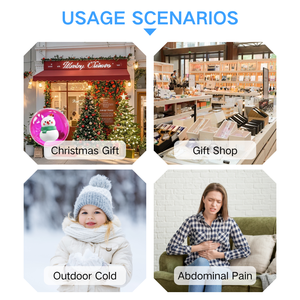 Vòng tái sử dụng ma thuật ngay lập tức bấm vào miếng đệm sưởi ấm tay ấm hơn gel nhiệt gói với giảm đau Vật liệu PVC nóng/lạnh gói - Product Image 6