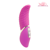 Exzellenter Zungenvibrator aus Silikon und ABS, wasserdicht, 7 Geschwindigkeiten, persönlicher Massager, Multi-Modus-Stimulator für Frauen.