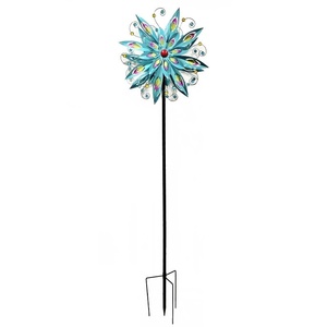 Adornos Metálicos para <span class=keywords><strong>Jardín</strong></span>, Resistentes al Agua, Estilo Art Deco, Escultura <span class=keywords><strong>de</strong></span> Viento Giratoria <span class=keywords><strong>de</strong></span> 360 Grados, Molino <span class=keywords><strong>de</strong></span> Viento para Patio y <span class=keywords><strong>Jardín</strong></span> - Product Image 1