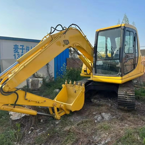 Komatsu PC60-7ไฮดรอลิก6ตันรถขุดสำหรับขายประสิทธิภาพที่ดีพร้อมมอเตอร์หลักและส่วนประกอบเกียร์ยี่ห้อญี่ปุ่น - Product Image 1