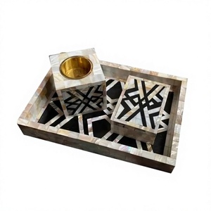 Mubkhar Decorativo de Nácar, de Calidad Superior, Hecho a Mano, Porta Incienso, Tamaño Personalizado, Nuevo, de Madera, para Bakhoor - Product Image 1