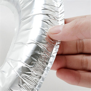 Gas <b>Stove</b> Oil Proof Mat Thickened Aluminum Foil High Temperature Resistant Waterproof Cover Easy To Clean Round Square 10 - Product Image 2
